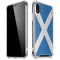 Scotland Flag Distressed iPhone XR Clear Case